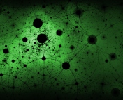 Sfondi Abstract Green Circles 176x144