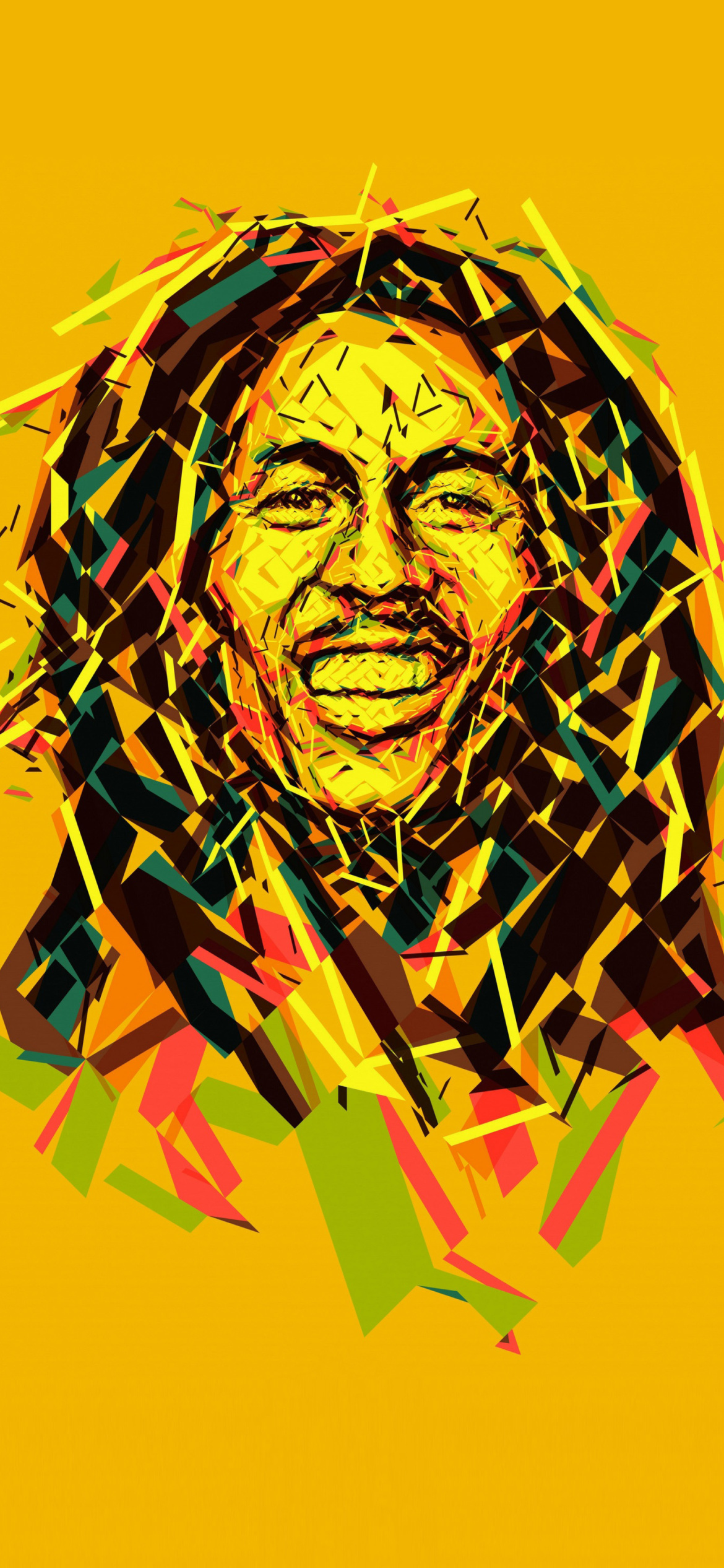 Bob Marley Reggae Mix wallpaper 1170x2532
