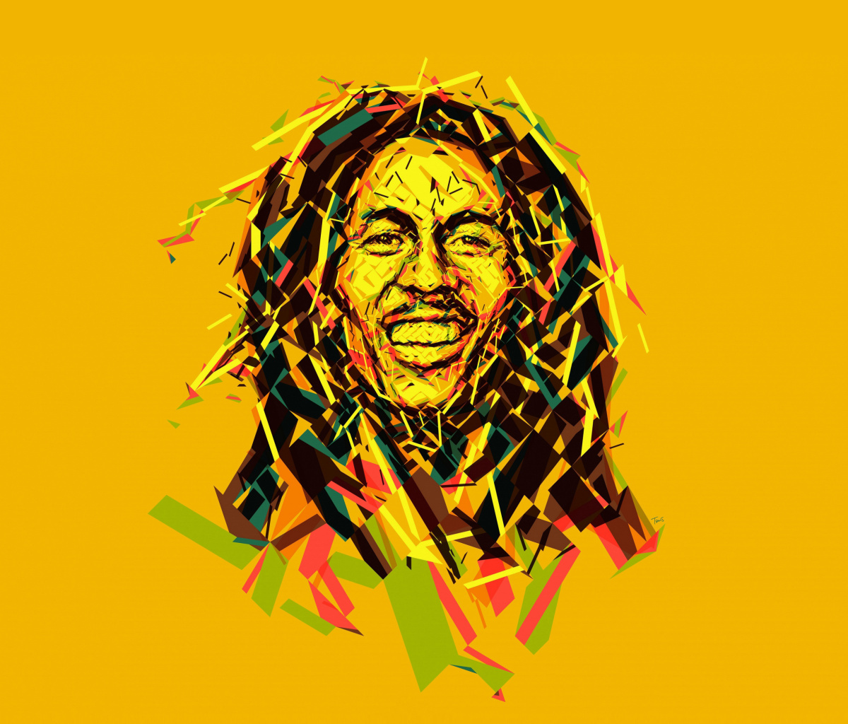 Das Bob Marley Reggae Mix Wallpaper 1200x1024