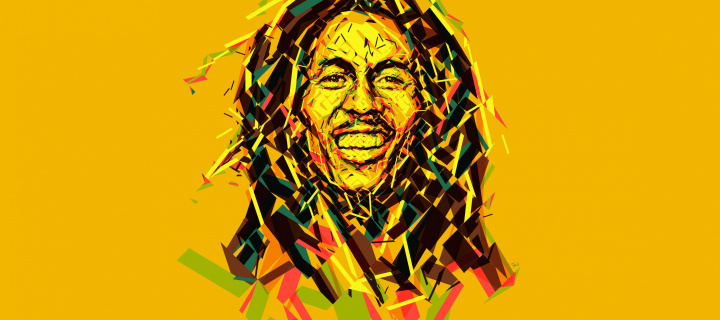 Bob Marley Reggae Mix wallpaper 720x320