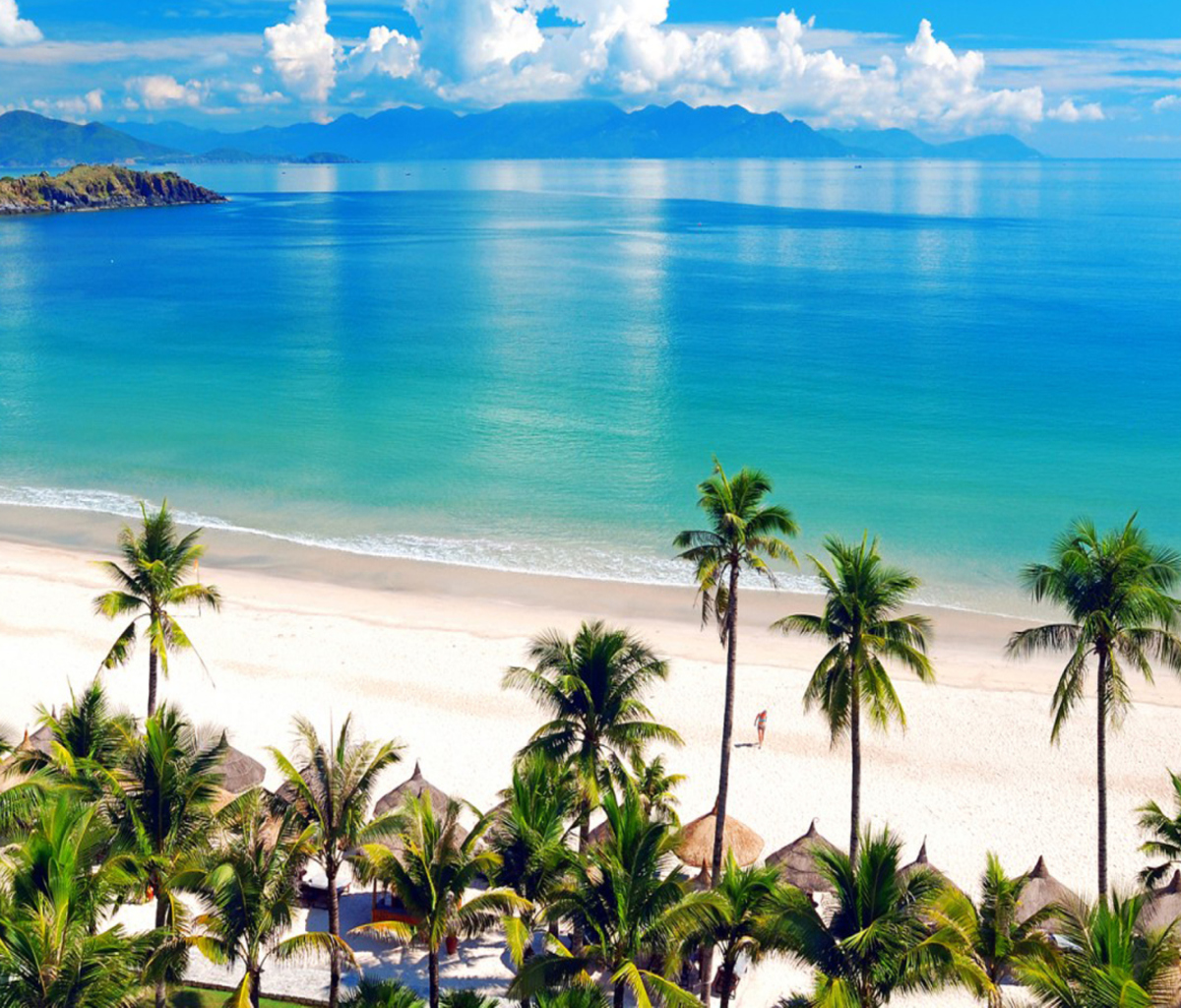 Fondo de pantalla Fiji Tropical Beach 1200x1024