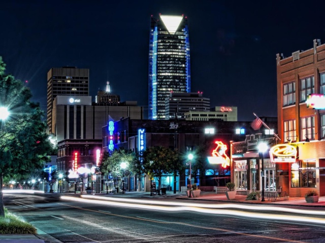 Das Tulsa, Oklahoma Wallpaper 640x480
