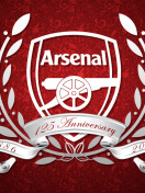 Das Arsenal FC Emblem Wallpaper 132x176
