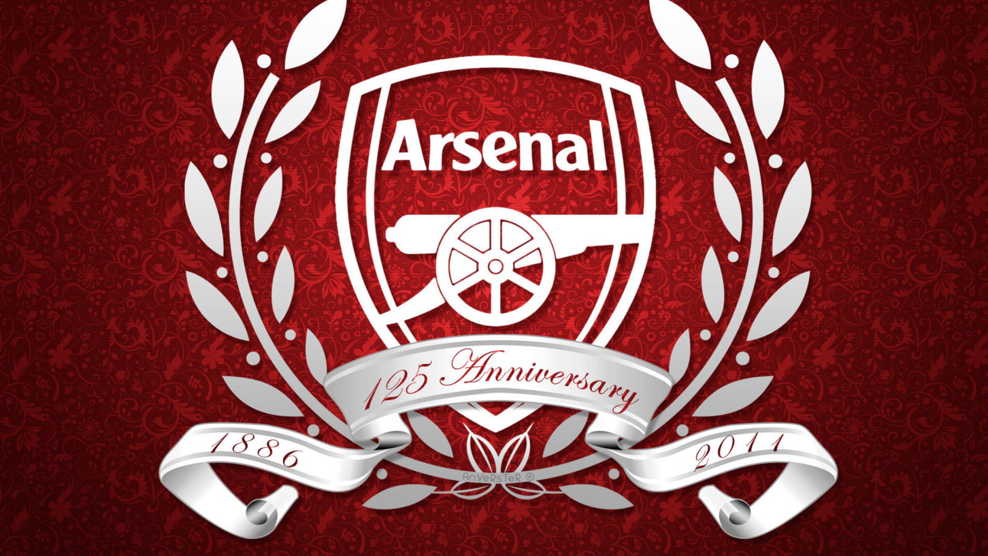 Das Arsenal FC Emblem Wallpaper 1920x1080