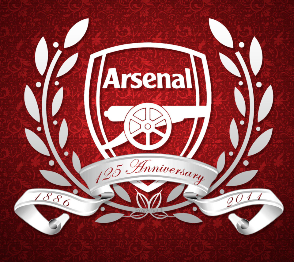 Das Arsenal FC Emblem Wallpaper 960x854