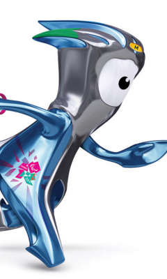 Wenlock and Mandevillelond 2012 Olympic Games wallpaper 240x400