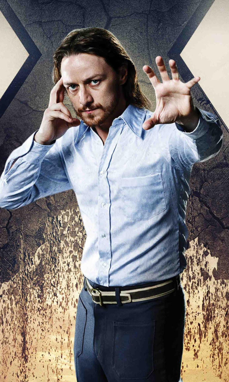 Fondo de pantalla James McAvoy As Charles Xavier 768x1280