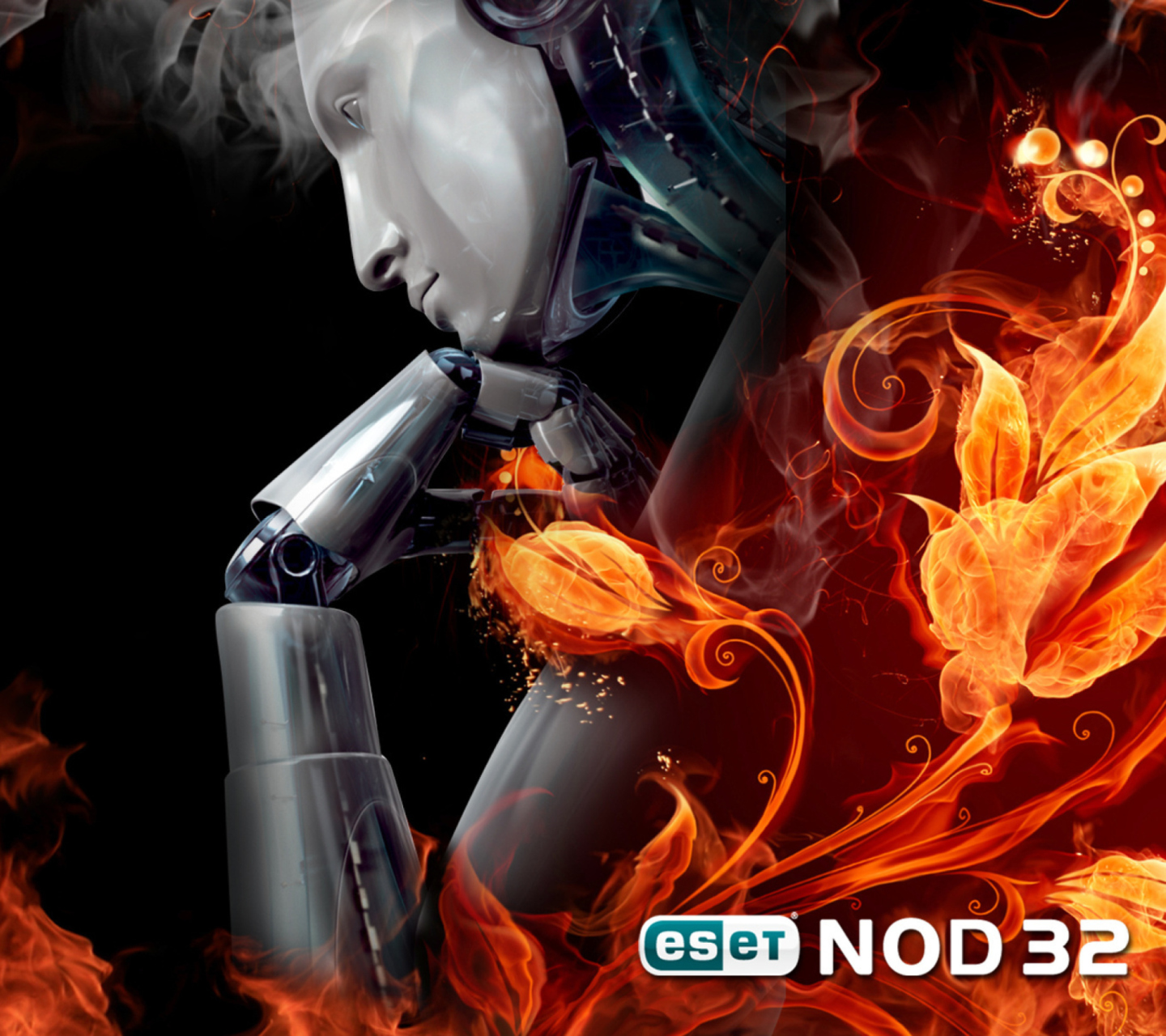 Das Best Antivirus Nod 32 Wallpaper 1440x1280