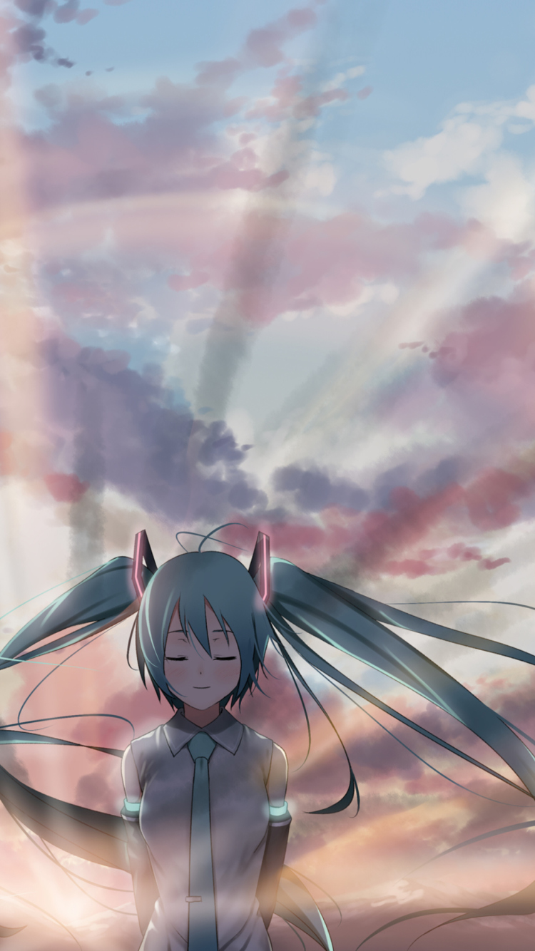 Vocaloid, Hatsune Miku screenshot #1 750x1334