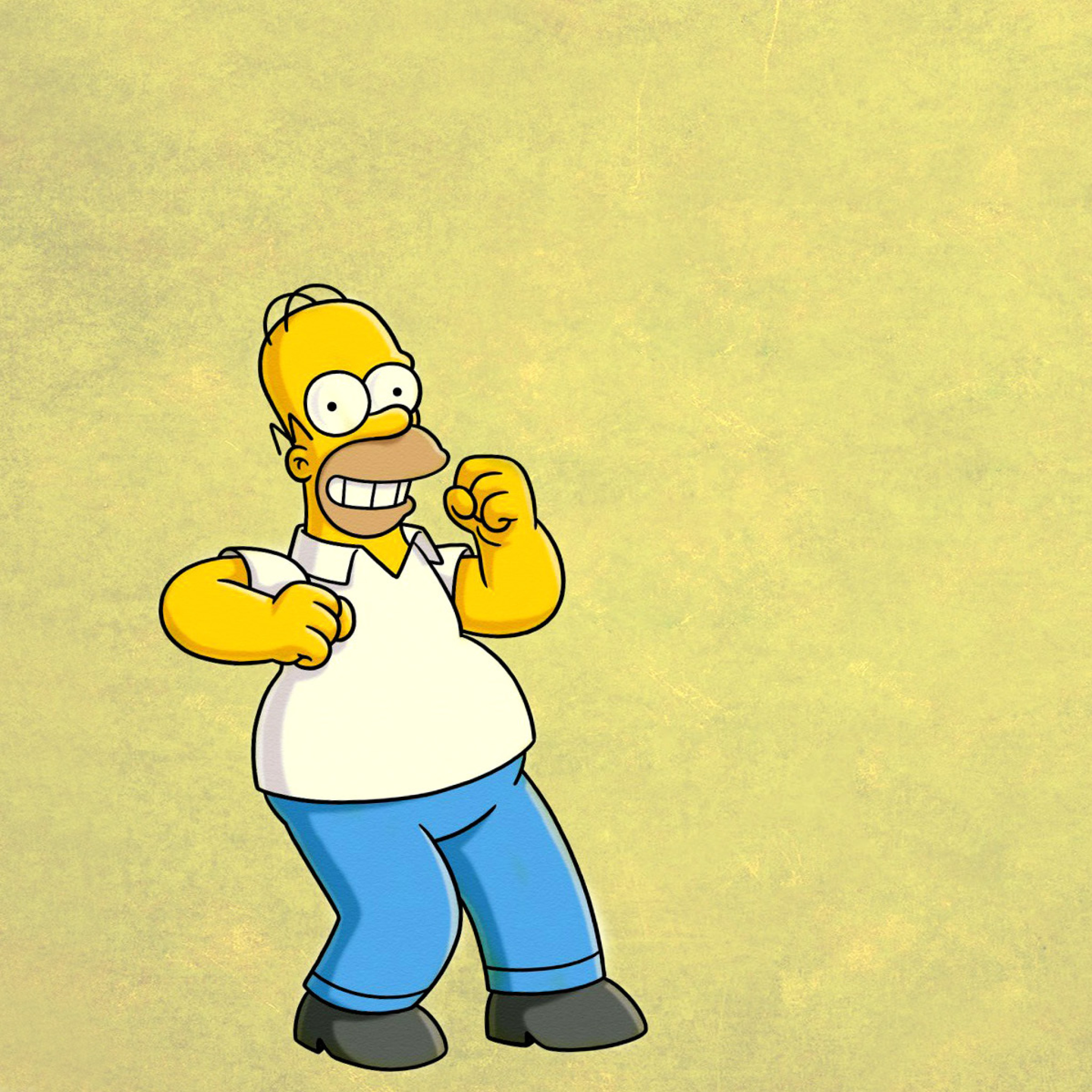 Homer Simpson GIF wallpaper 2048x2048