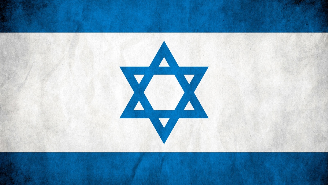 Israel Flag wallpaper 1280x720