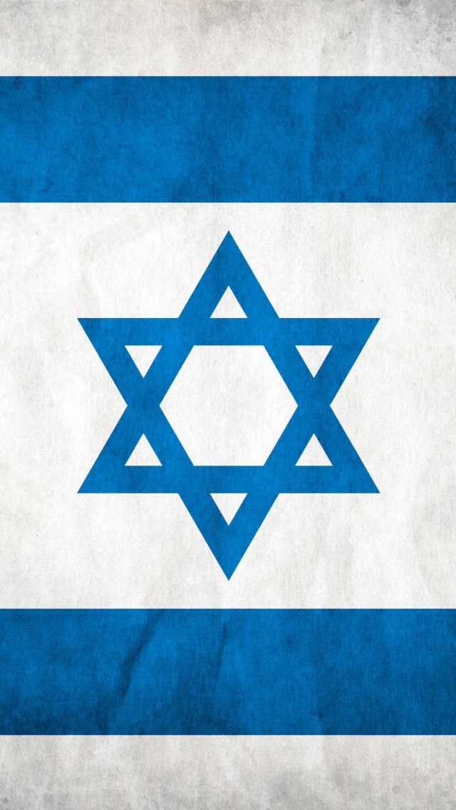 Fondo de pantalla Israel Flag 640x1136