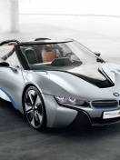 Обои BMW i8 Hybrid Coupe 132x176