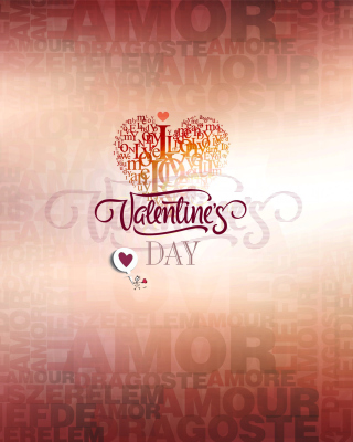 February 14 Valentines Day - Obrázkek zdarma pro Sony Ericsson txt pro