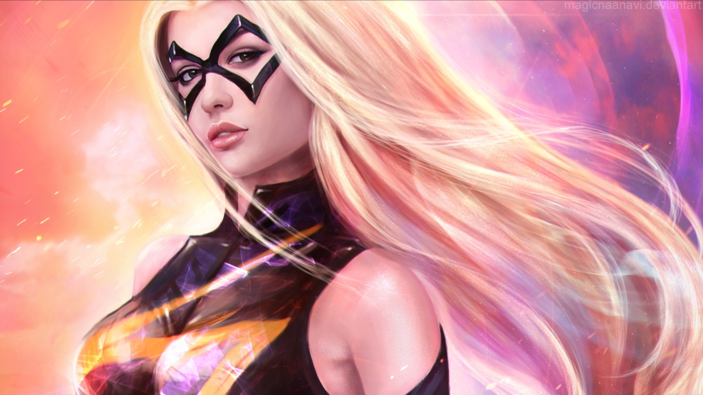 Marvel Girl wallpaper 1366x768