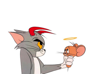 Tom and Jerry wallpaper 320x240
