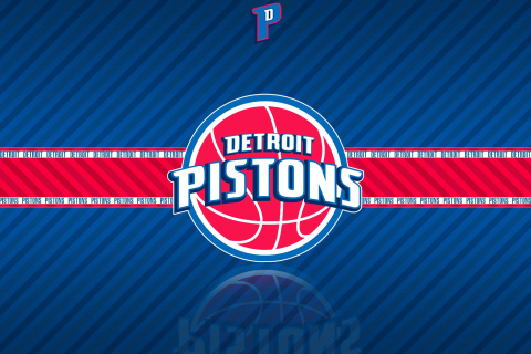 Das Detroit Pistons Wallpaper 480x320