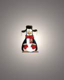 Fondo de pantalla Funny Penguin Illustration 128x160