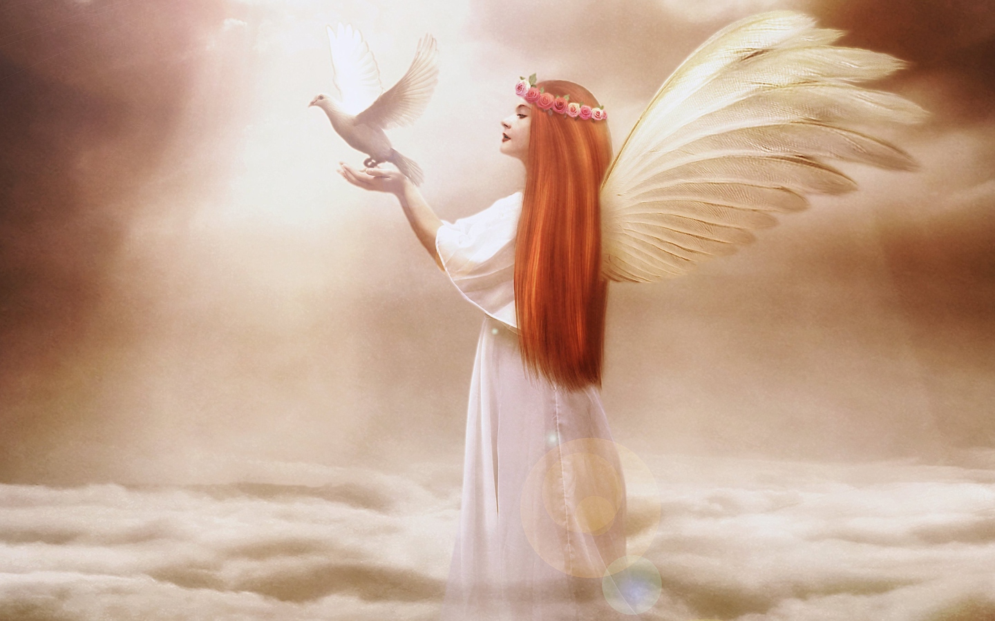 Sfondi Angel From Dream 1440x900
