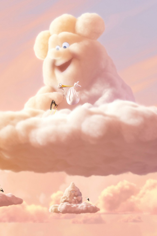 Partly Cloudy wallpaper 640x960