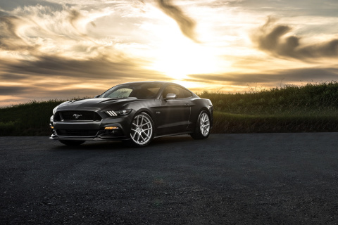 Screenshot №1 pro téma Ford Mustang 2015 Avant 480x320