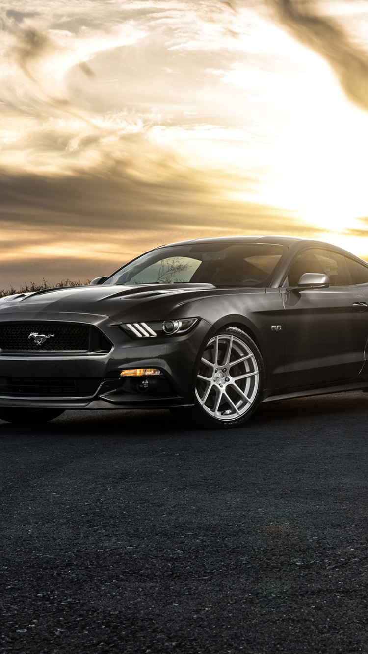 Fondo de pantalla Ford Mustang 2015 Avant 750x1334