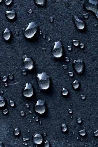 Das Water Drops Wallpaper 320x480