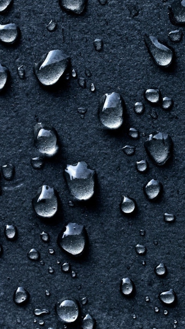 Das Water Drops Wallpaper 360x640