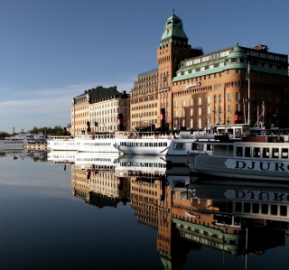 Stockholm - Obrázkek zdarma pro iPad Air