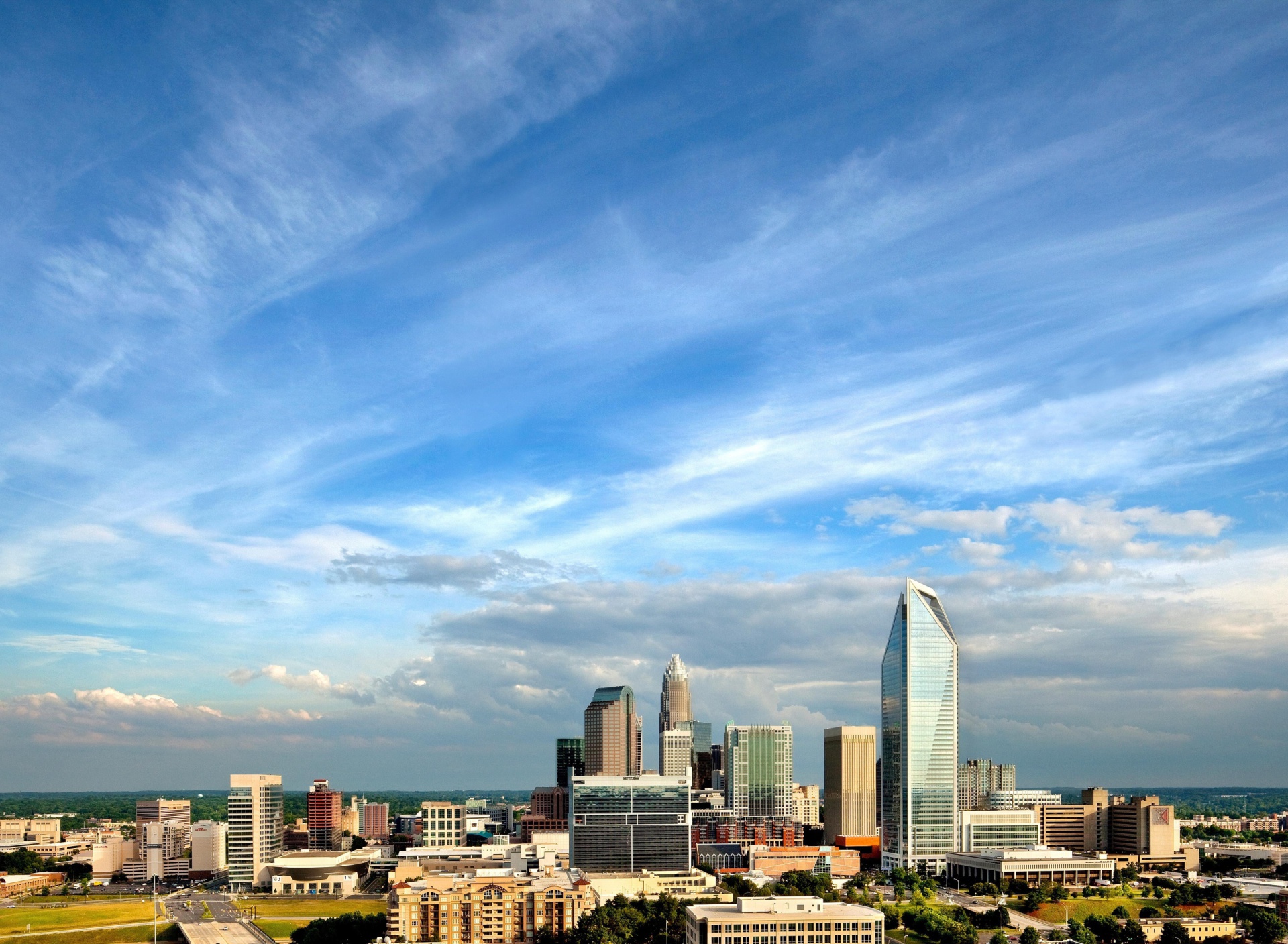 Sfondi Charlotte Skyline 1920x1408