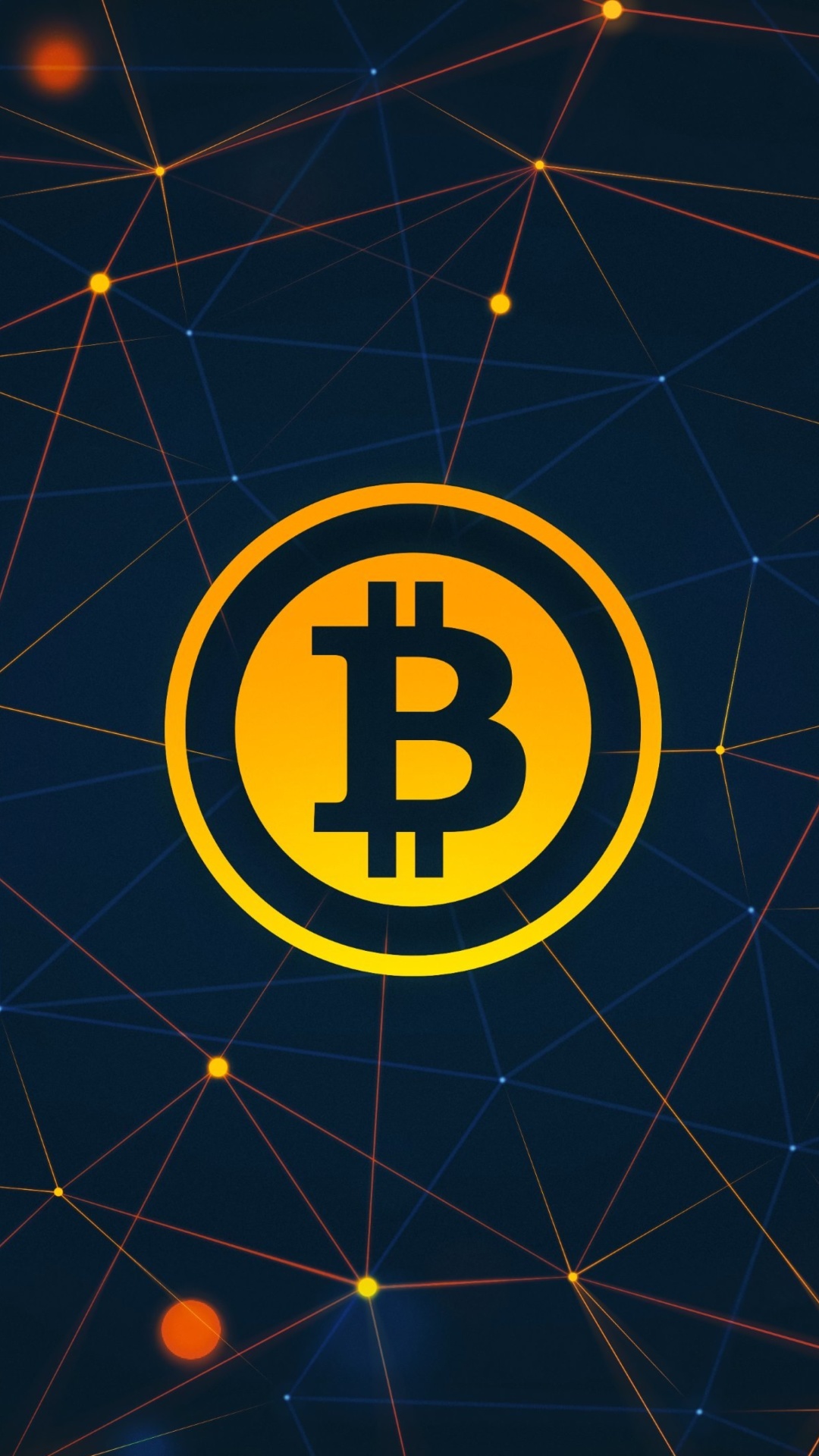 Bitcoin Cryptocurrency wallpaper 1080x1920