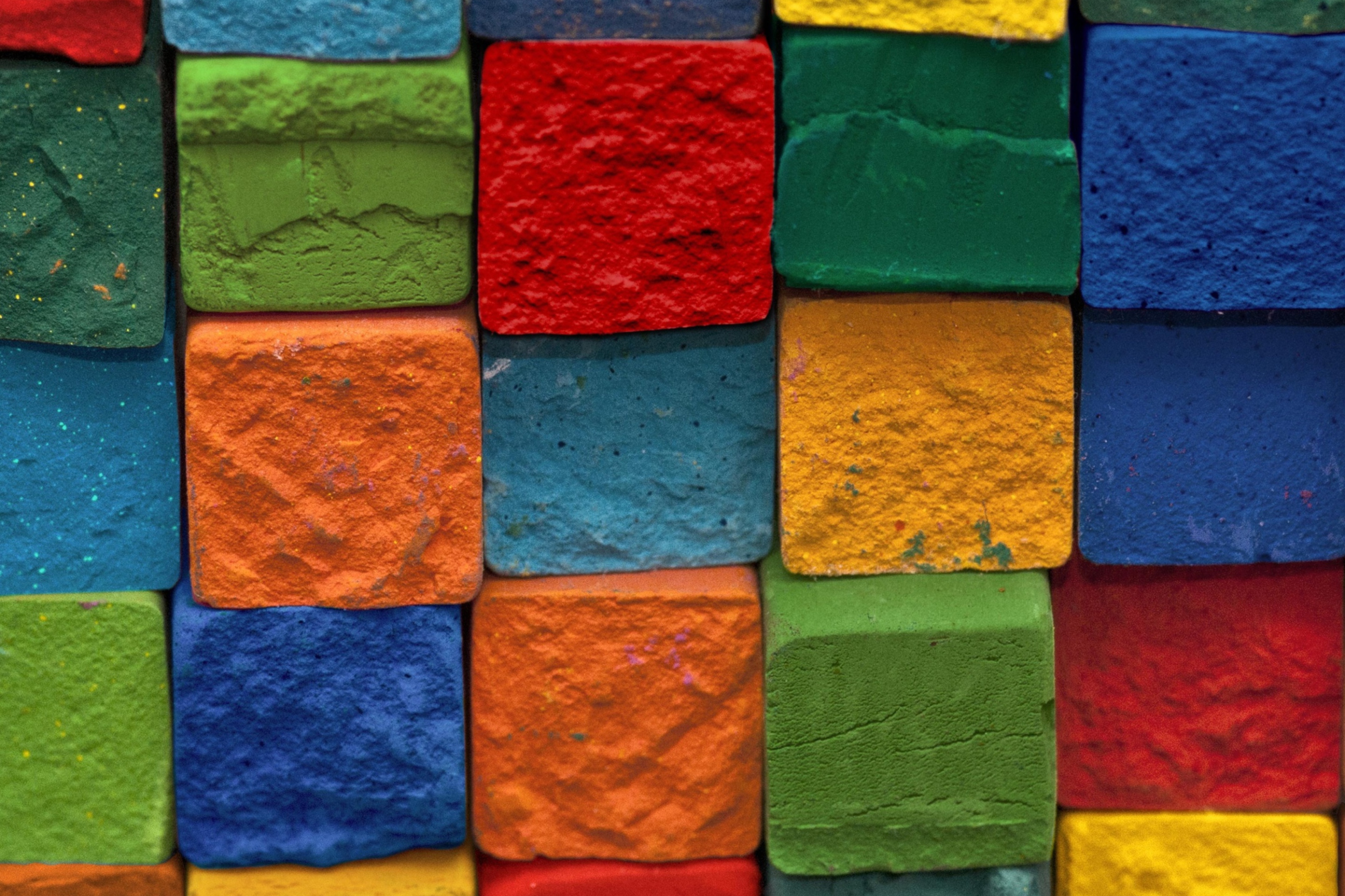 Обои Colorful Bricks 2880x1920