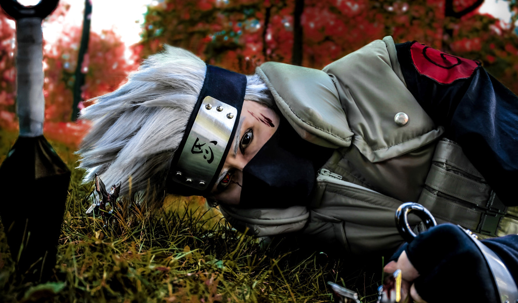 Screenshot №1 pro téma Hatake Kakashi Cosplay Costume 1024x600