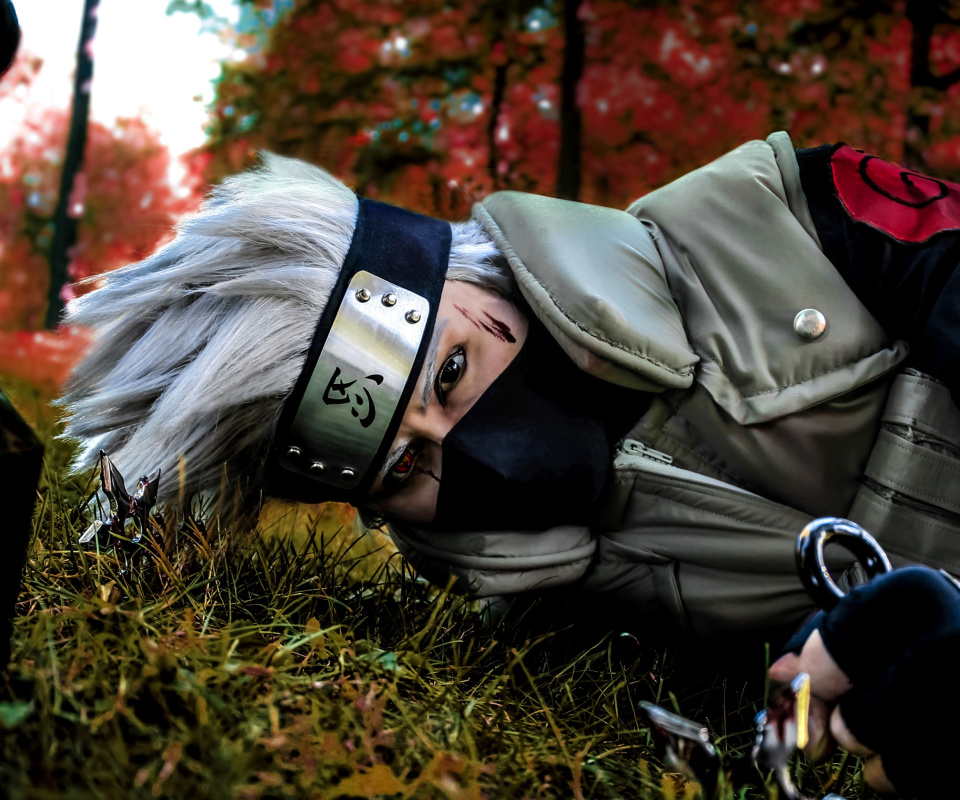 Fondo de pantalla Hatake Kakashi Cosplay Costume 960x800