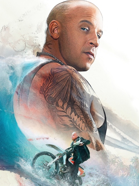 Screenshot №1 pro téma XXX Return of Xander Cage with Vin Diesel 480x640