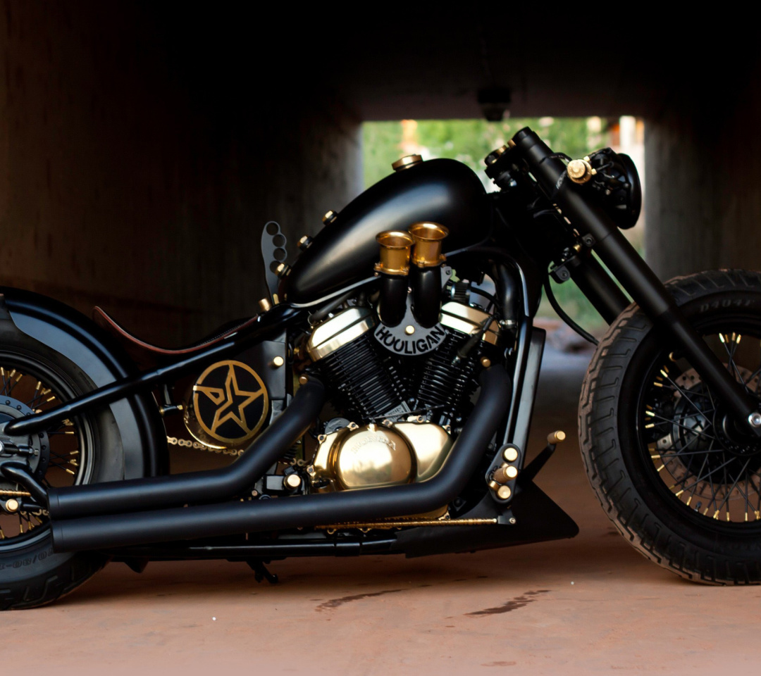 Fondo de pantalla Bobber Hooligan Bike 1080x960