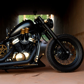 Free Bobber Hooligan Bike Picture for iPad