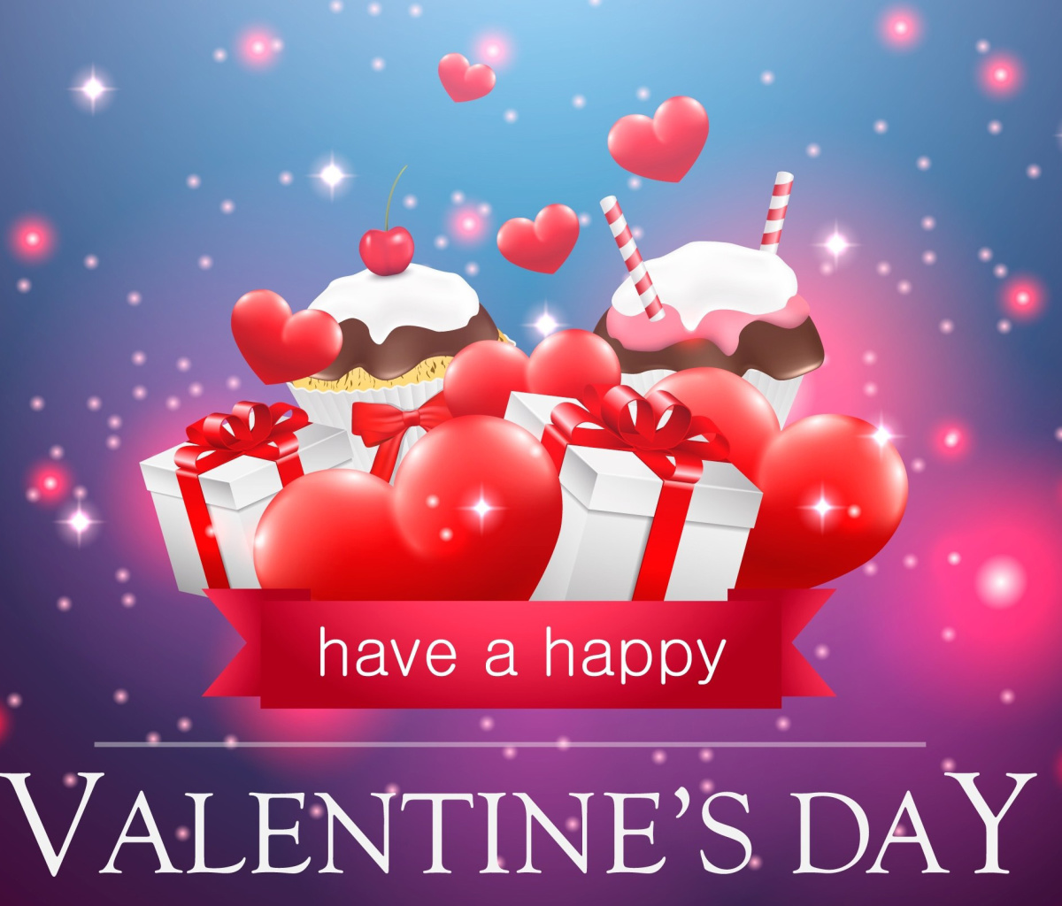 Fondo de pantalla Happy Valentines Day 1200x1024