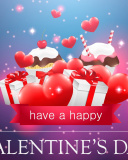 Fondo de pantalla Happy Valentines Day 128x160