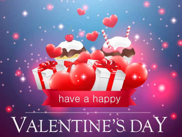 Обои Happy Valentines Day 640x480