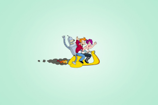 Free Bender J And Leela From Futurama Picture for Android, iPhone and iPad