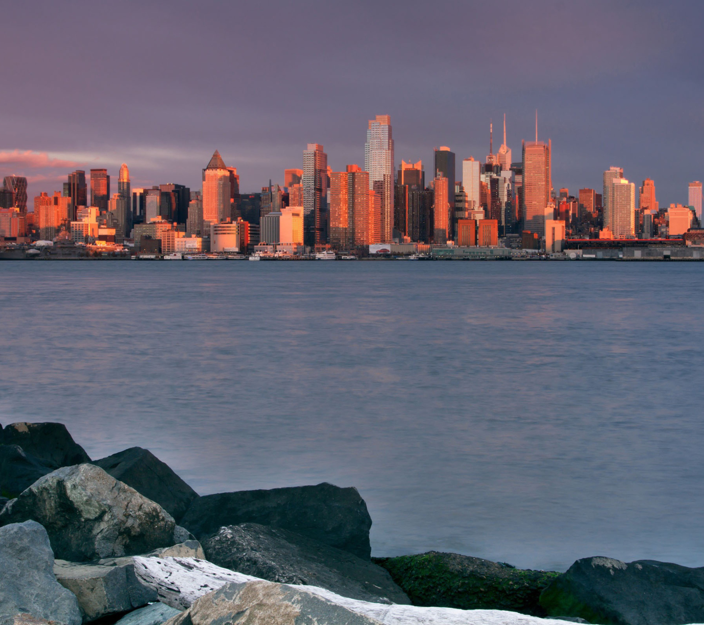 Sunrise Over Manhattan wallpaper 1440x1280