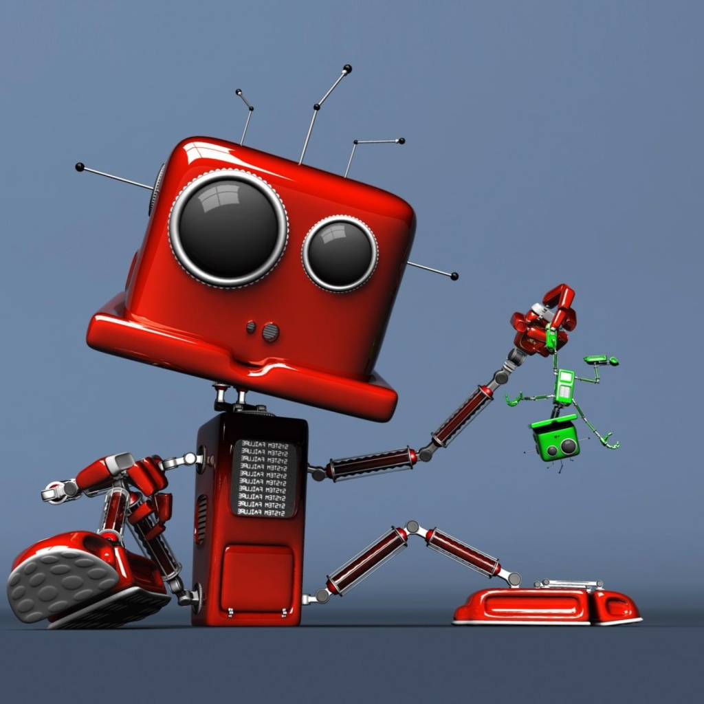 Screenshot №1 pro téma Red Robot 1024x1024