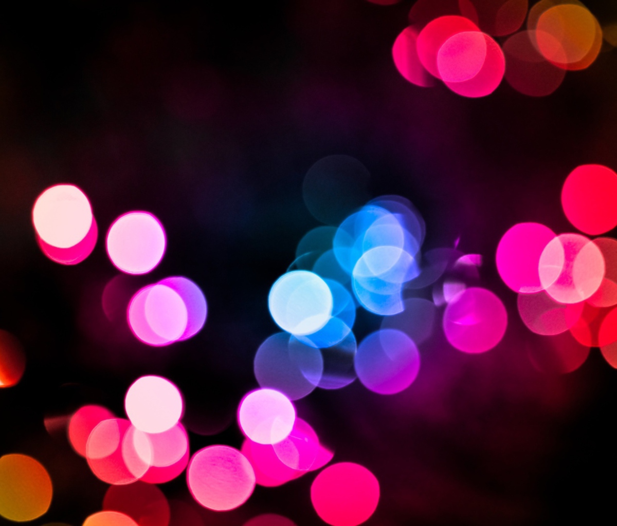 Colored Light Dots screenshot #1 1200x1024