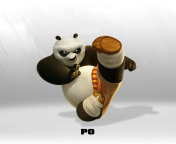 Kung Fu Panda wallpaper 176x144