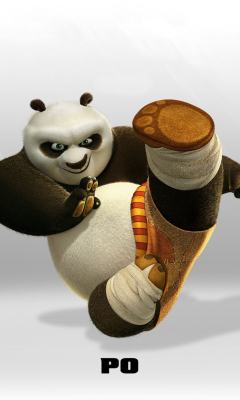 Обои Kung Fu Panda 240x400