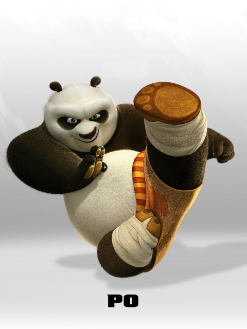 Обои Kung Fu Panda 480x640