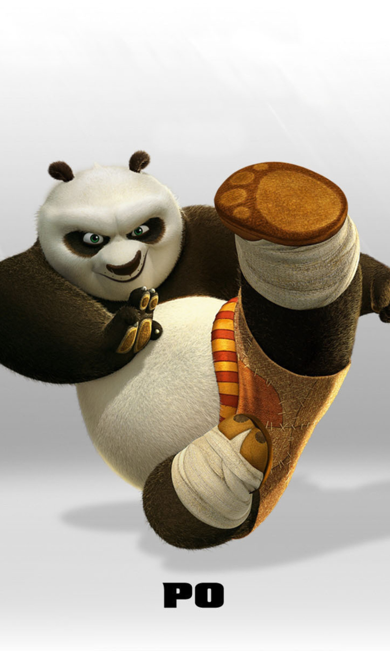 Fondo de pantalla Kung Fu Panda 768x1280
