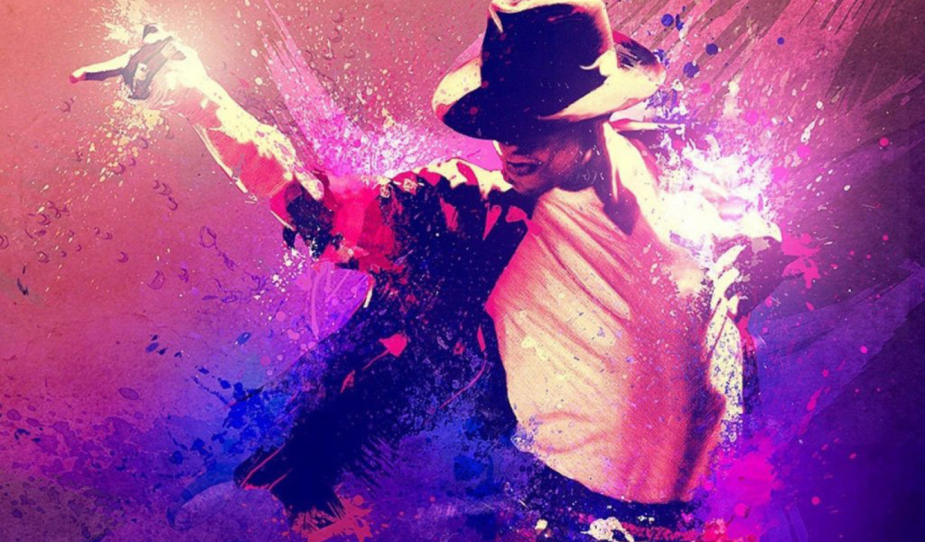 Обои Michael Jackson Art 1024x600