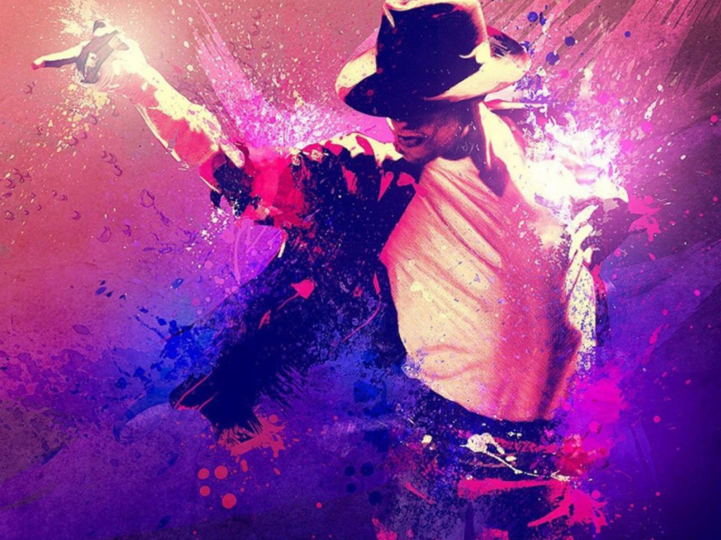 Das Michael Jackson Art Wallpaper 1024x768